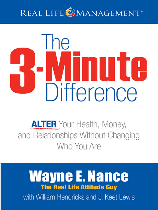 Title details for 3-Minute Difference by Wayne E. Nance - Available